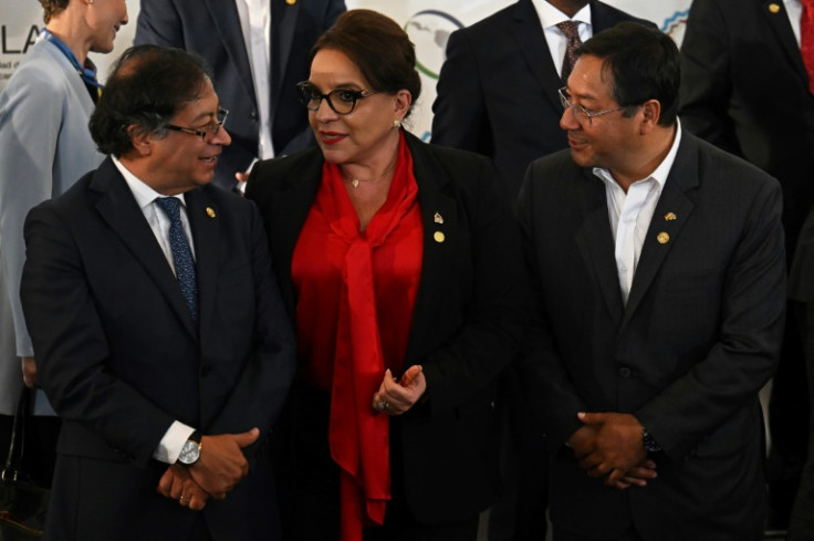 América Latina ha visto una nueva ola de líderes de izquierda que llegan al poder, incluido Gustavo Petro (izquierda), elegido como el primer presidente de izquierda de Colombia el año pasado.