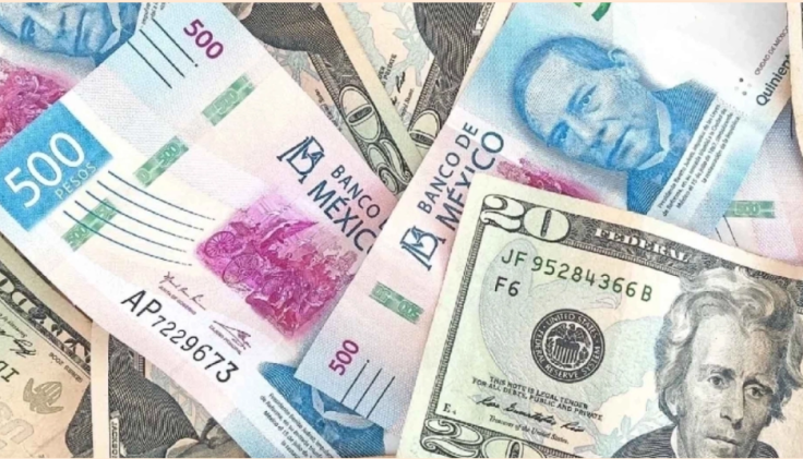 Peso mexicano cae ante el dólar por tensión en Oriente