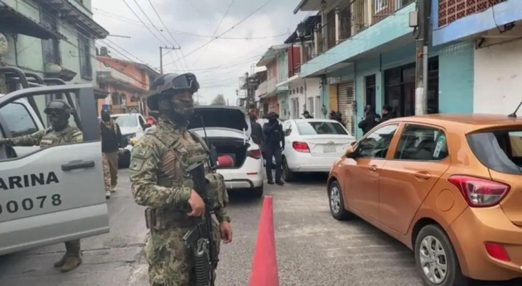 Elementos del Ejército, Marina, Guardia Nacional y autoridades estatales participaron