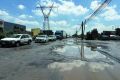 La avenida Recursos Hidráulicos, en Tultitlán, quedó cubierta de agua